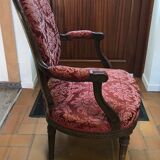 Duo of old armchairs