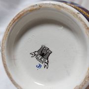 Pichet ventru Gien bleu modèle Renaissance