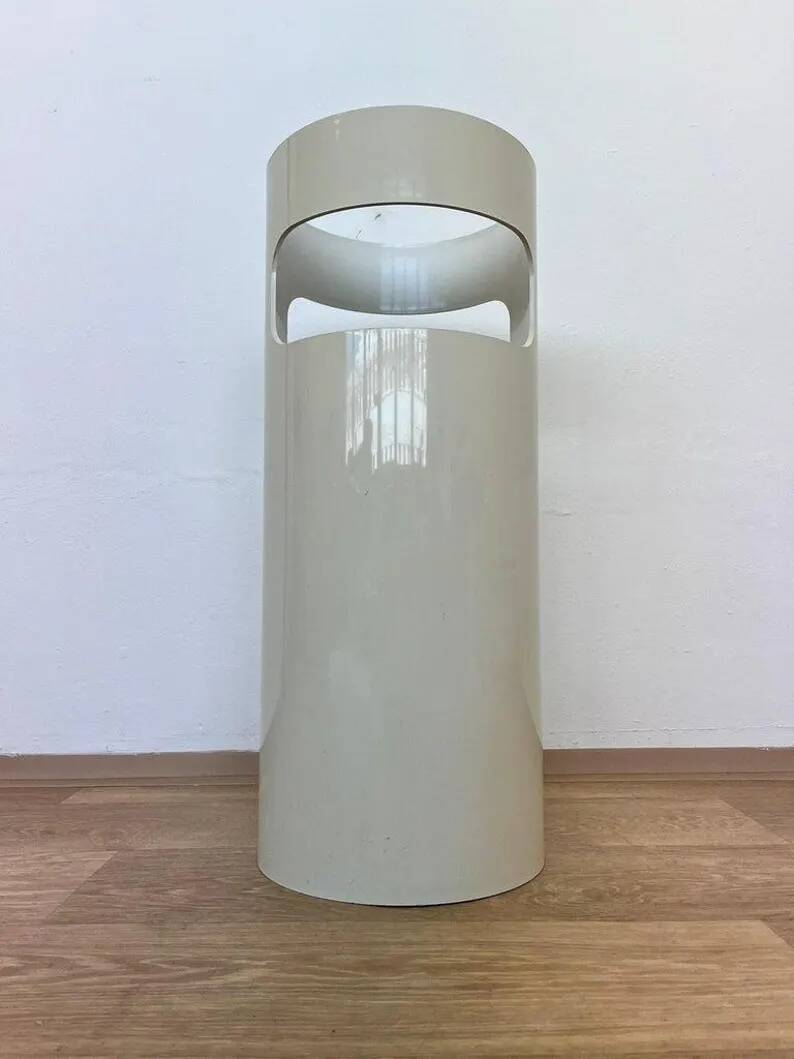 Gino Colombini Midcentury Large Umbrella Stand for Kartell, Italy, 1970s