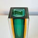 Vase sommerso en verre soufflé murano vintage - made in italy
