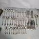 Christofle silver-plated cutlery set, 49 pieces with case.