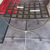 Tabouret en fer forgé