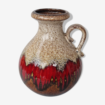 Vase Fat Lava Scheurich W.Germany