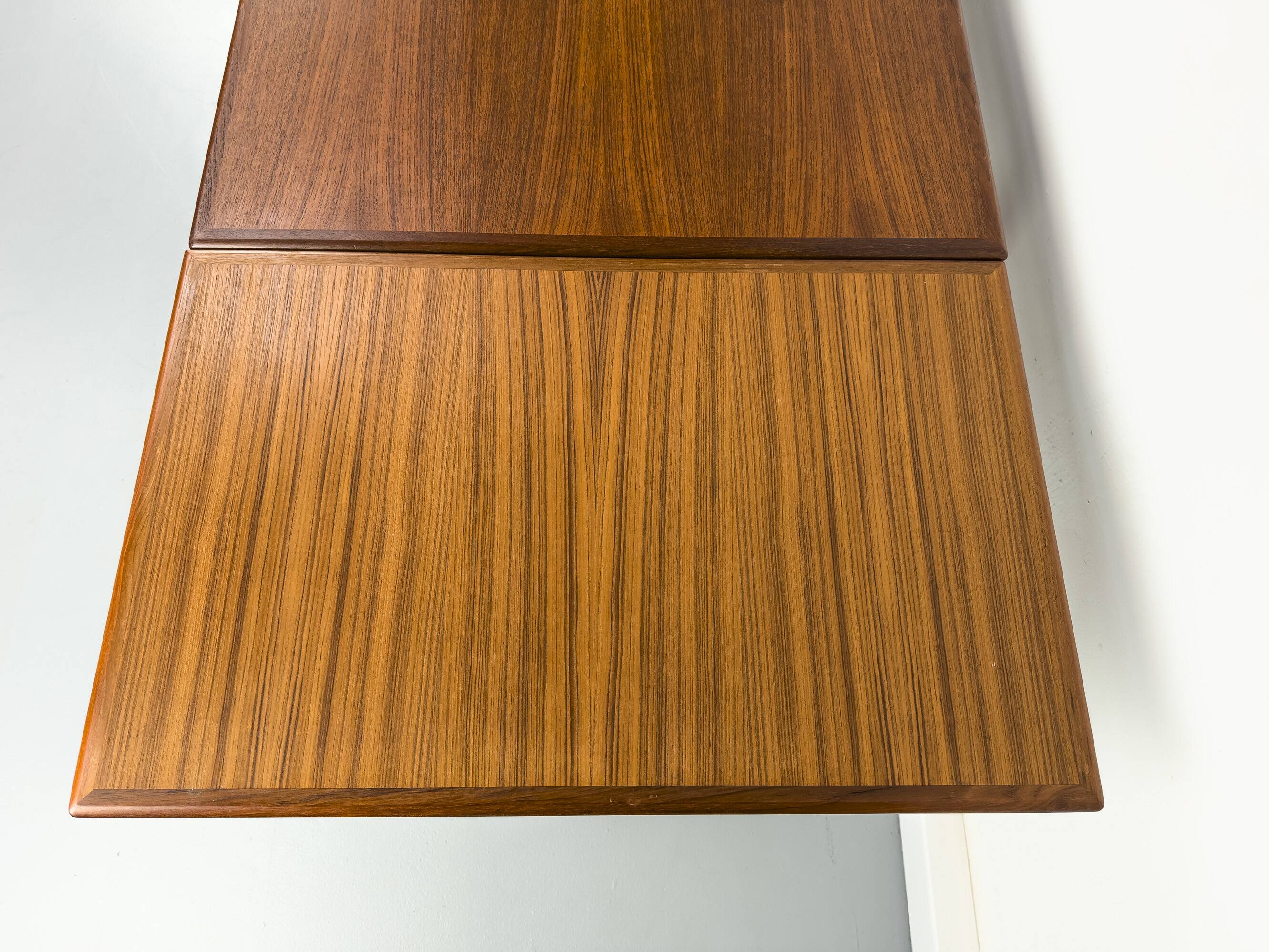 Danish Extendable Teak Dining Table by Ansager Møbler, 1960s