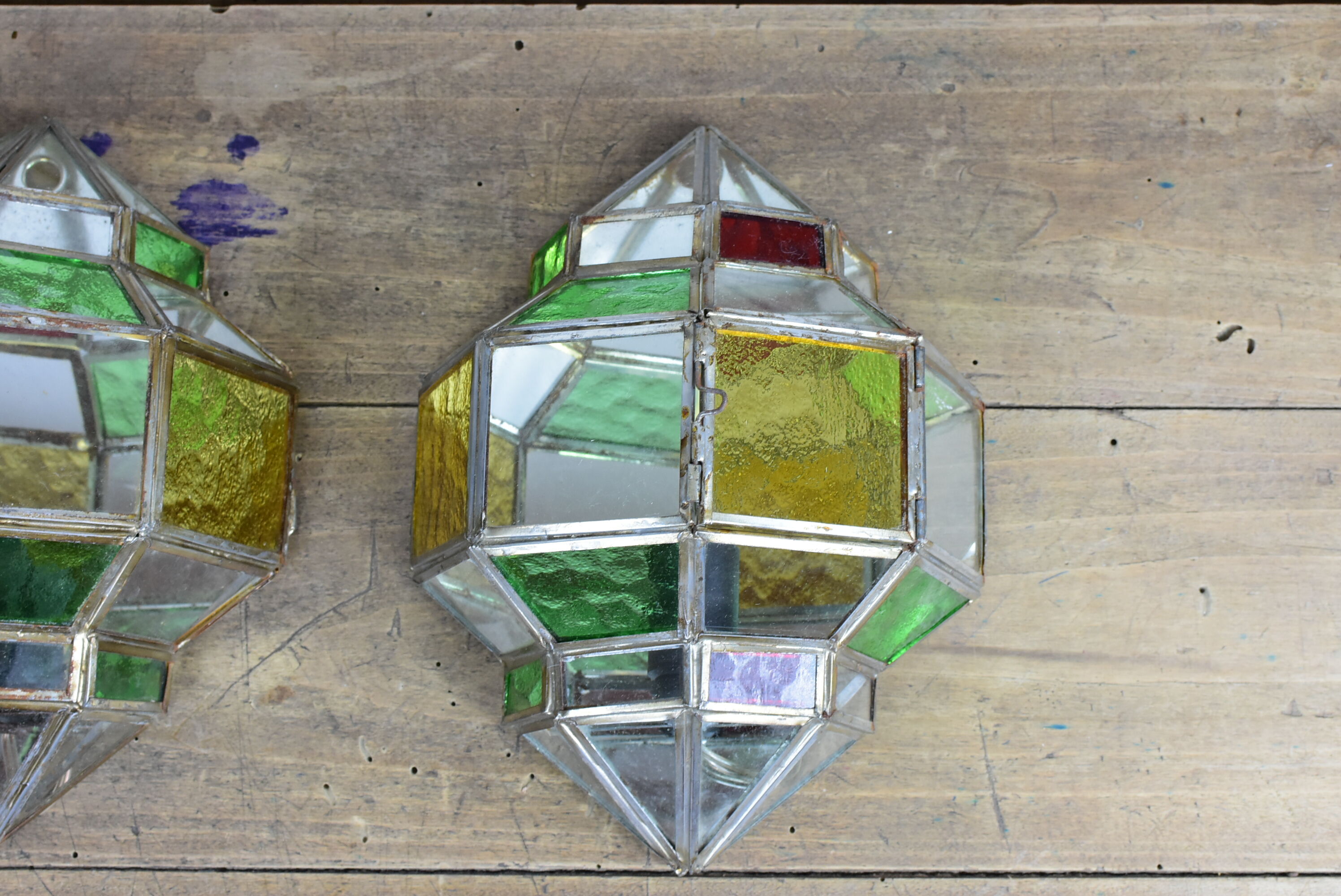 Paire d'appliques de type orientale