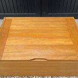 Coffre en pin de Roland Haeusler pour Regain, années 70