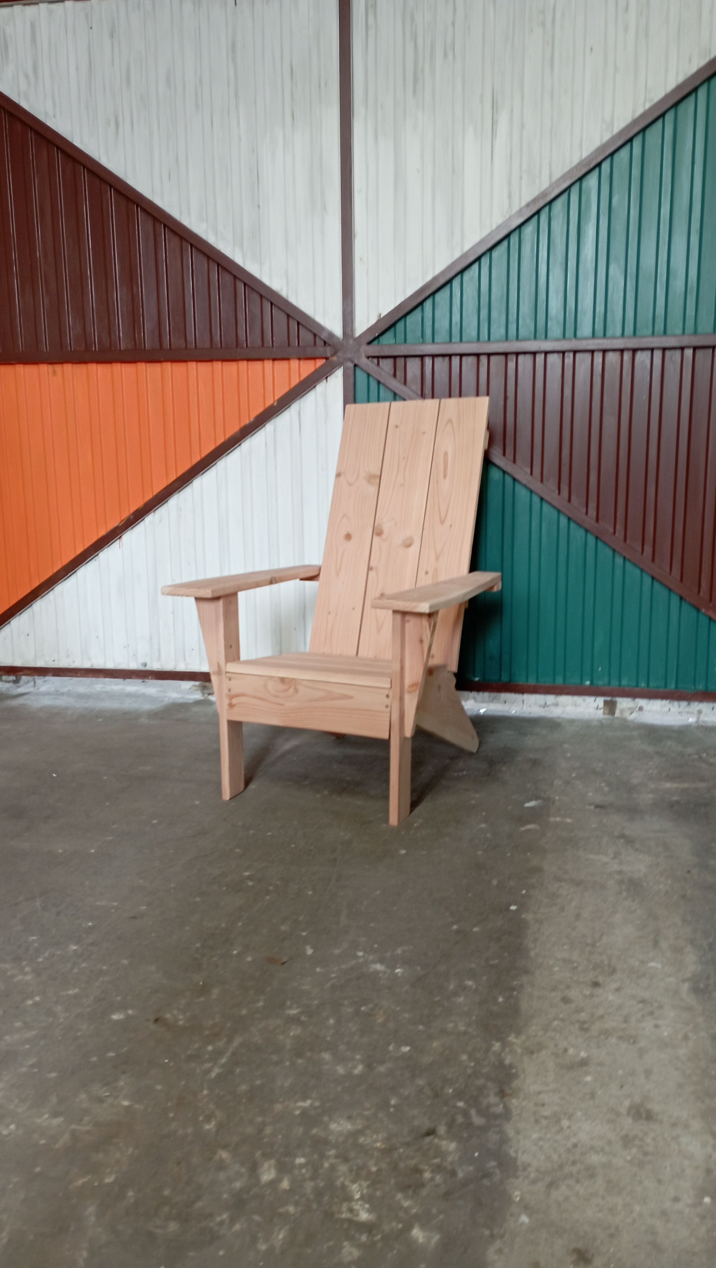 Adirondack garden armchair