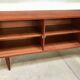 Mid-Century Modern Teak sideboard with brass handles, Germany 1960s
