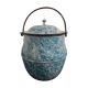 Enamelled pot
