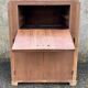 Phonograph, radio, turntable and record cabinet from the 1950s