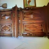 Buffet bahut 2 body solid walnut diamond tip