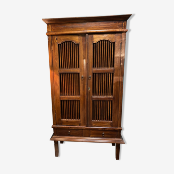 Armoire vitrine asiatique