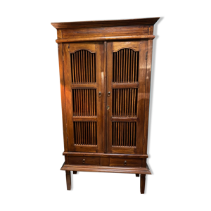 Armoire vitrine asiatique