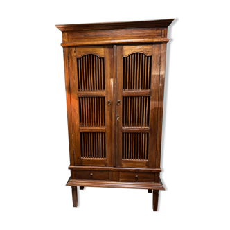 Armoire vitrine asiatique