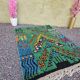 Unique handmade Berber rug 3x2 m