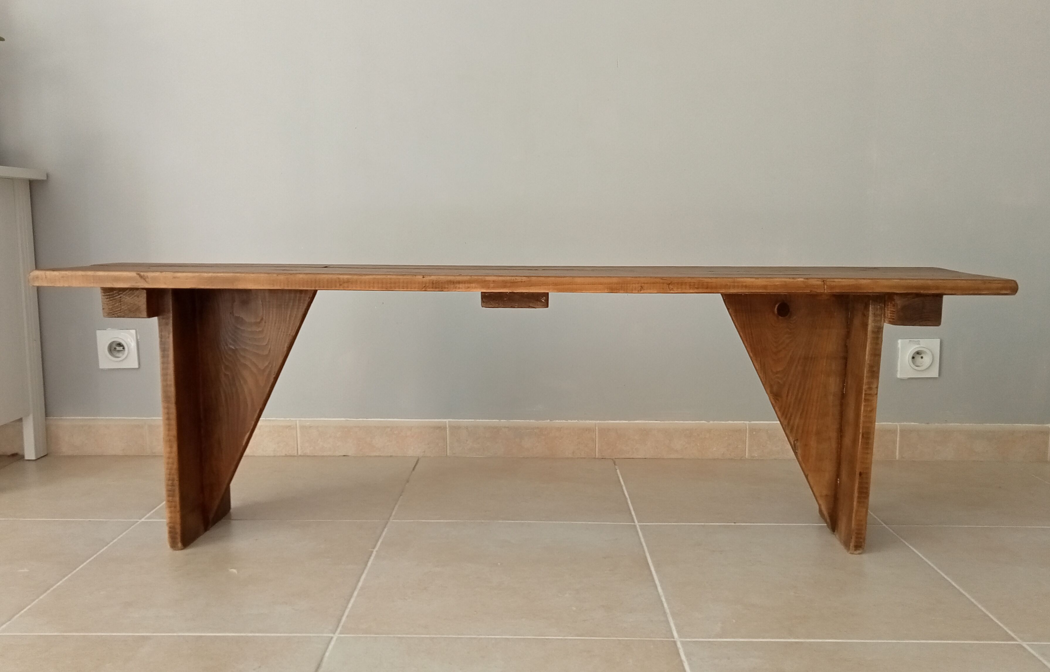 Vintage country bench 70s