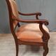 Mahogany armchair