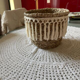 Cache pot Vintage natural material