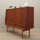Buffet haut en teck, design danois, années 1960, production : Danemark