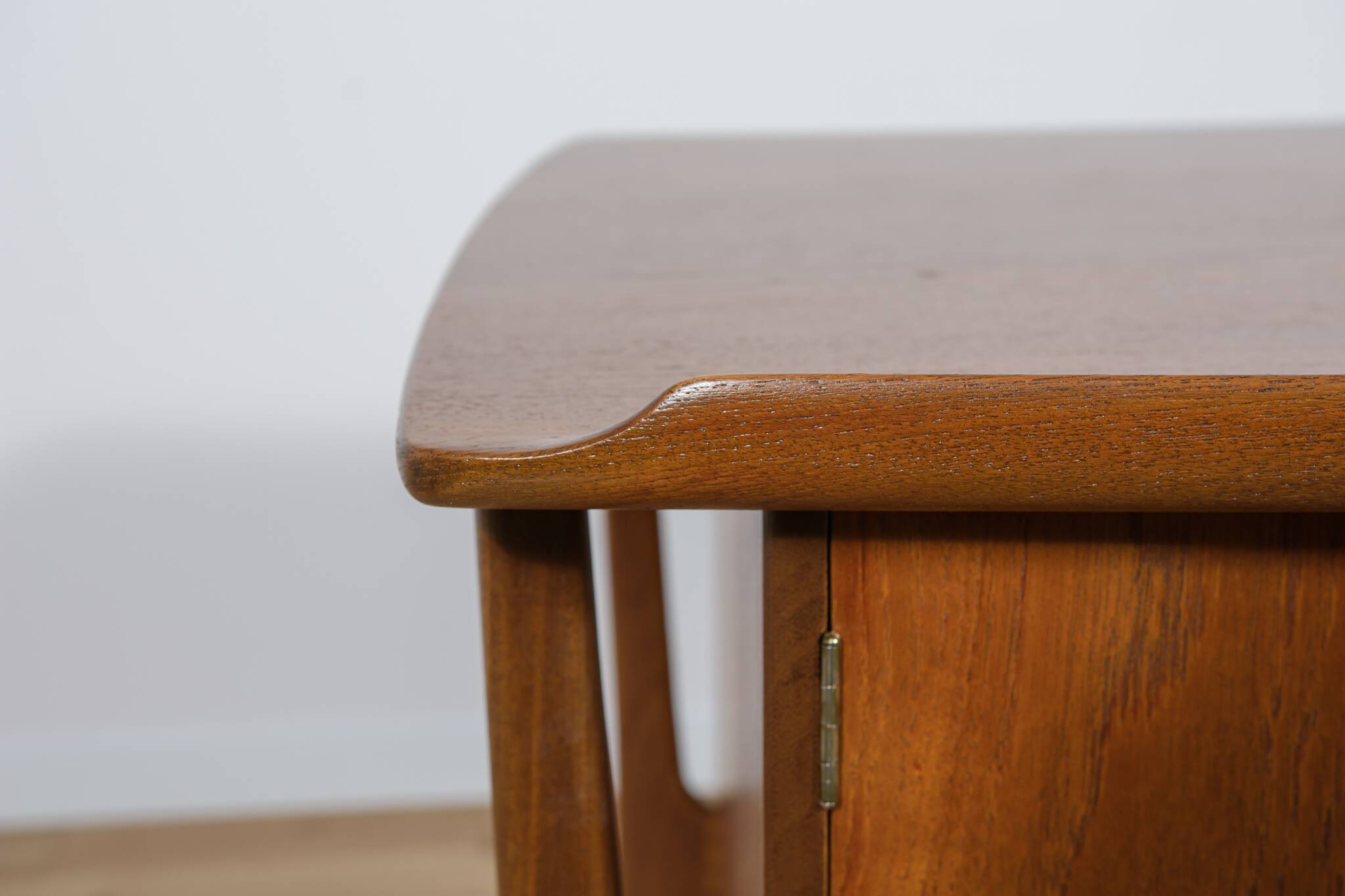 Teak Desk by Svend Åge Madsen for H.P. Hansen, 1960s