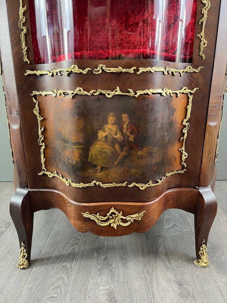 Louis XV Style Display Cabinet, 19th Century