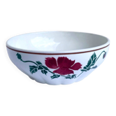Saladier ancien HBCM modèle Luxeuil porcelaine opaque