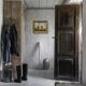Hunting return oil on canvas 19th century