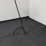 Vintage from the 50s curved floor lamp .