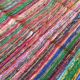 Tapis en coton tissé multicolore 137x250cm