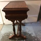 Mahogany worker table early twentieth