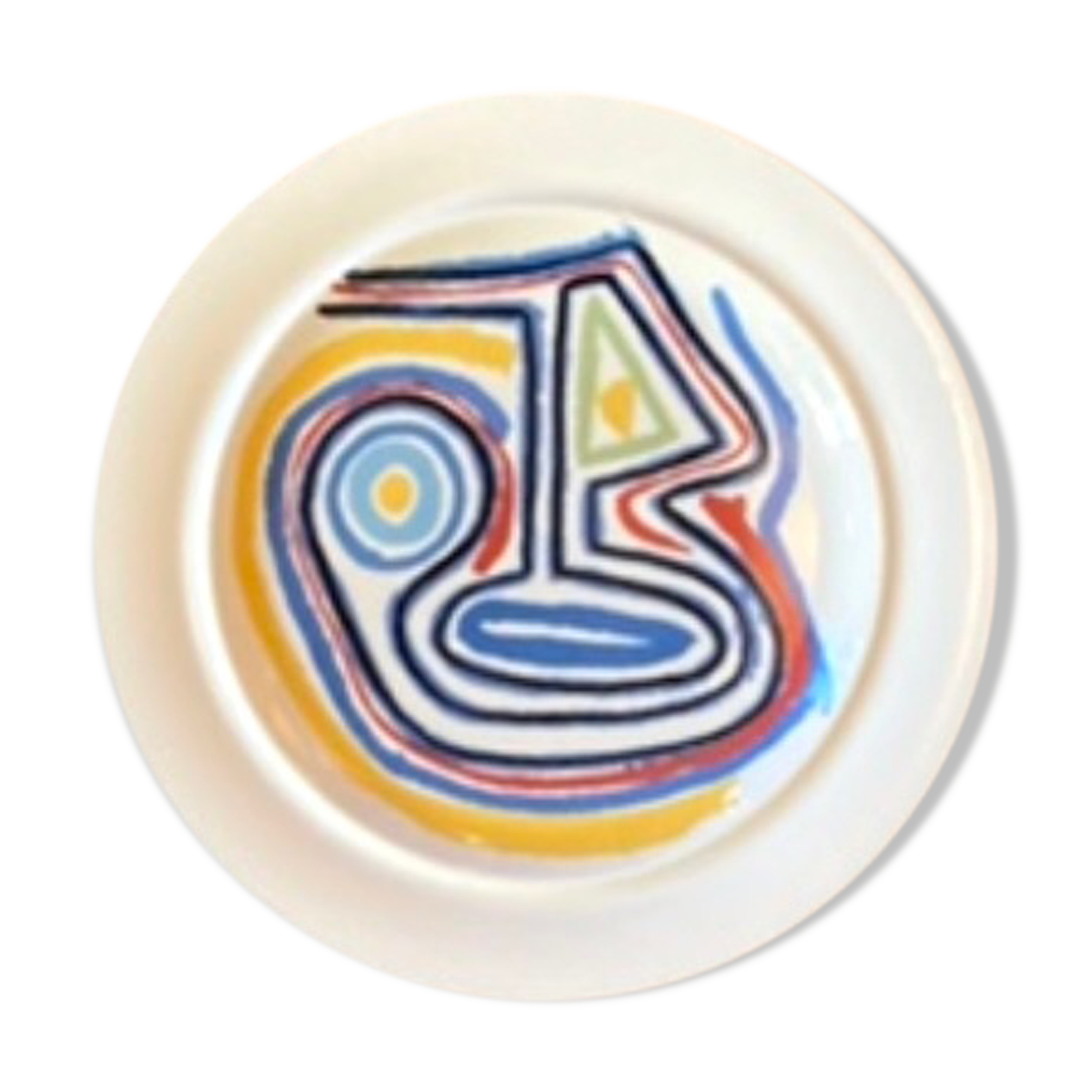 A plate designed by Xesús Vazquez