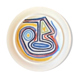 A plate designed by Xesús Vazquez