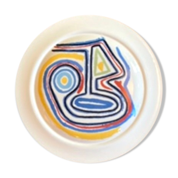 A plate designed by Xesús Vazquez