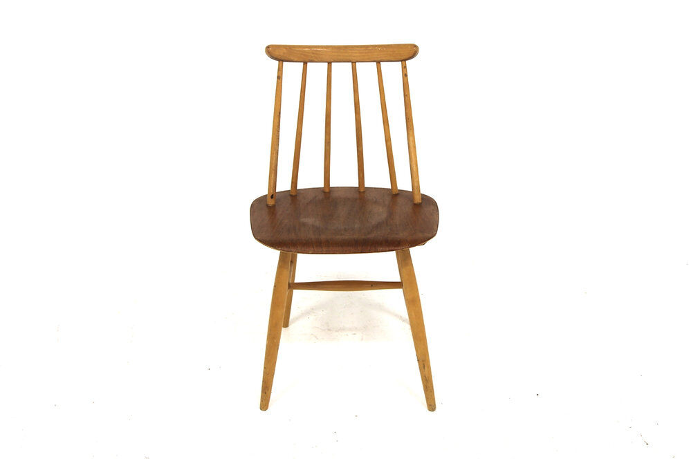 Set of 4 teak "Fanett" chairs by Ilmari Tapiovaara, Sweden, 1960