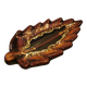Vallauris, flat / leaf shape pocket