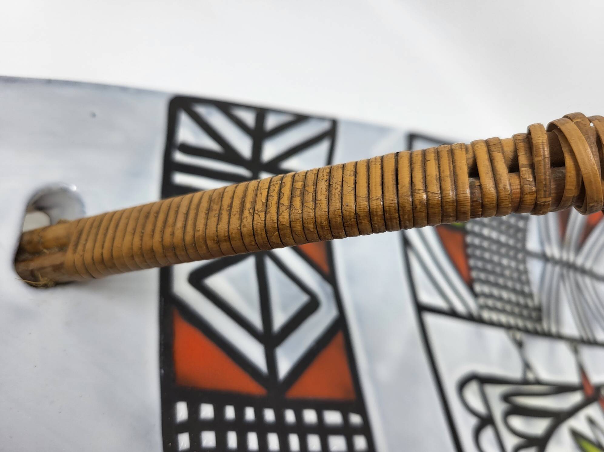 Colossal Roger Capron ceramic cup from the French Riviera, 1950s