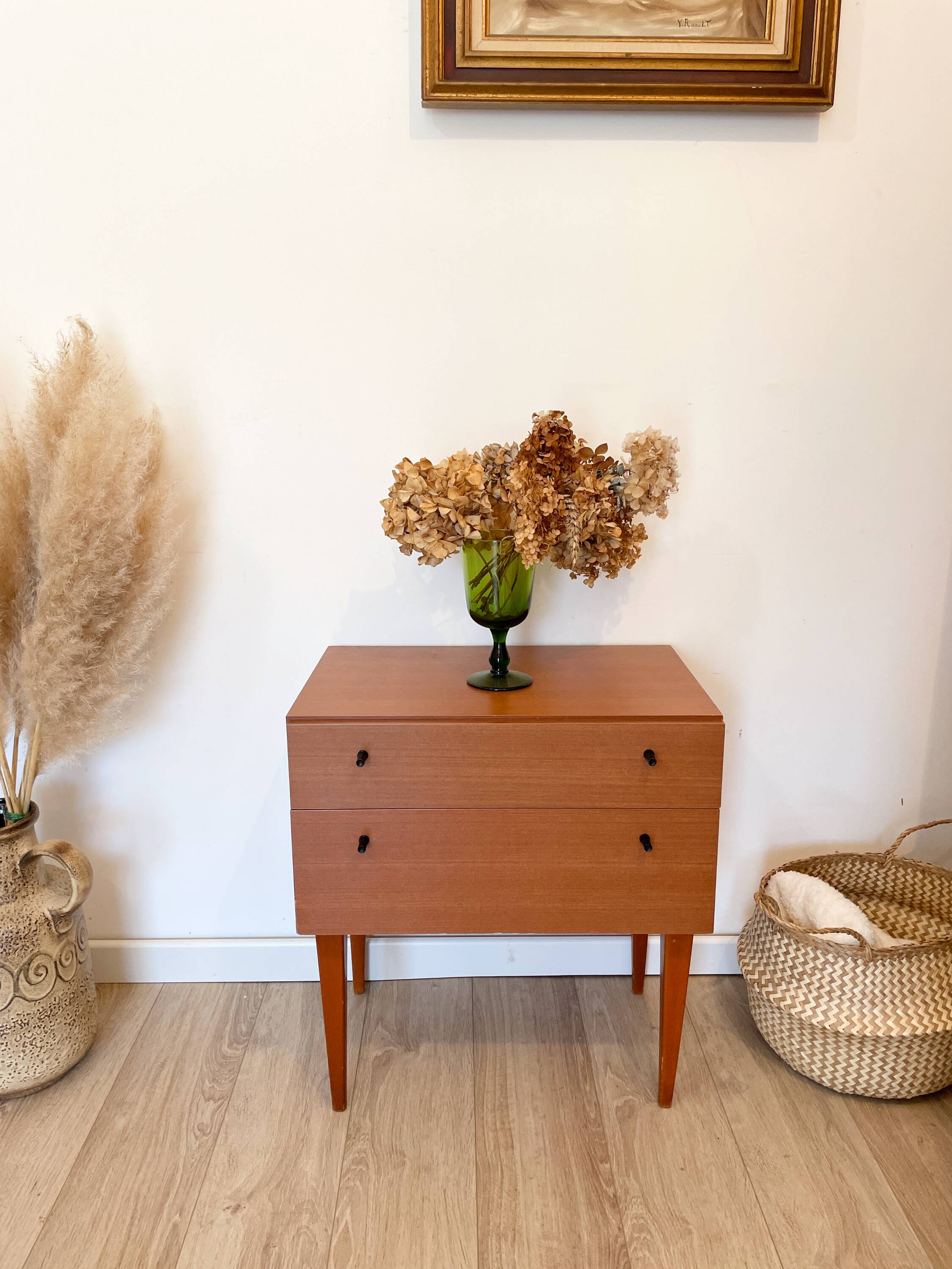 1960s bedside table - 3K Möbel