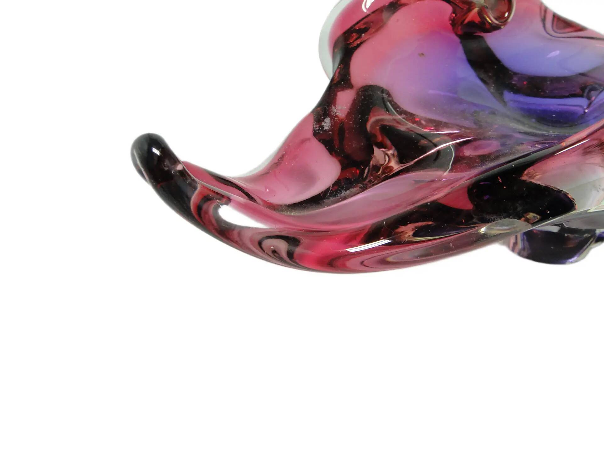 Organizer, mid-century modern, glass, by J. Hospodka, Czechoslovakia, 1960s.