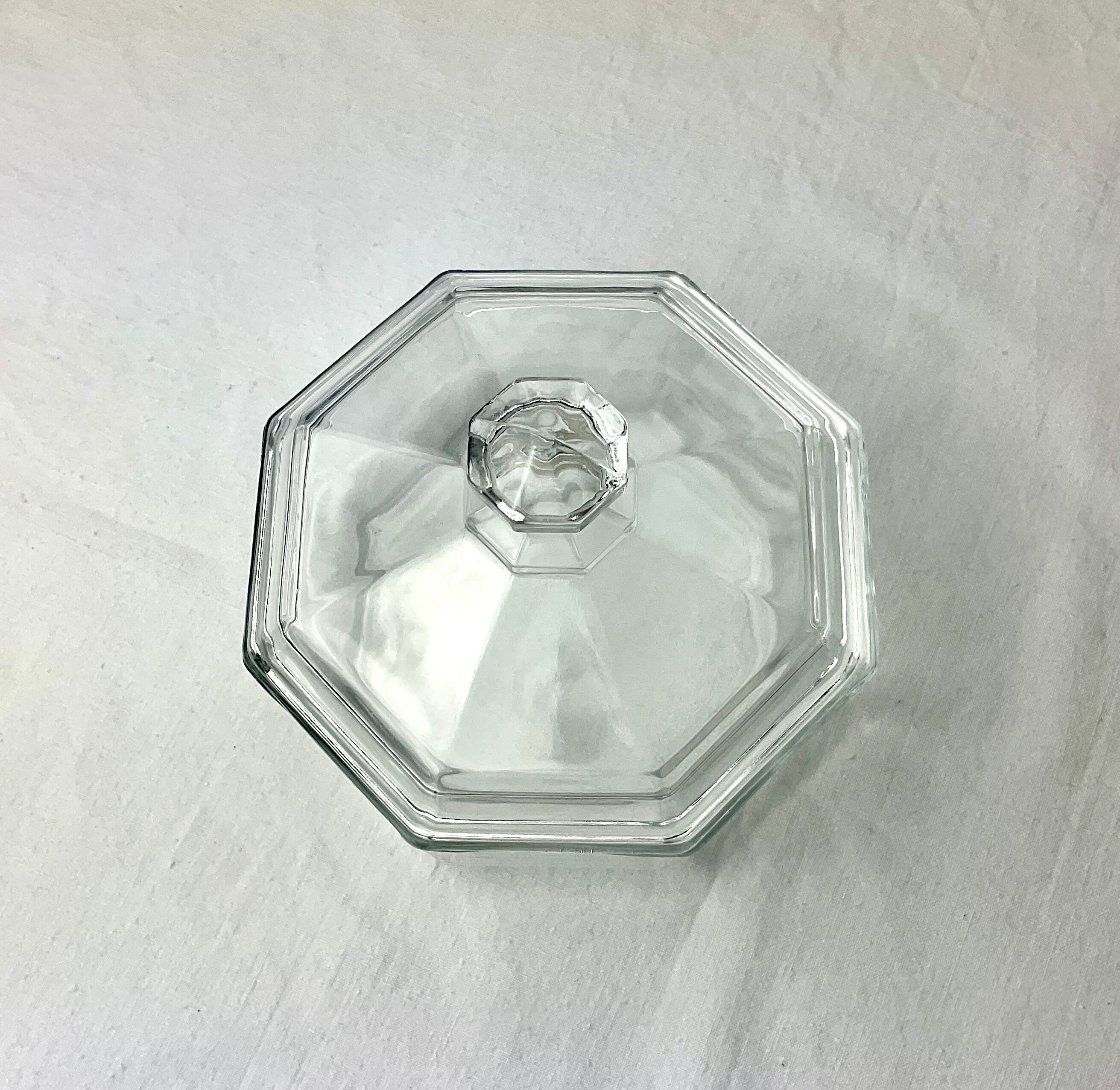 Sugar candy octagonal glass Arcoroc