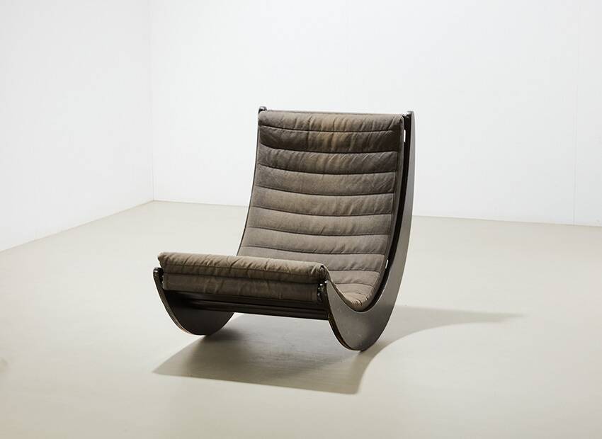 Verner Panton Relaxer 2 Rocking Chair for Rosenthal 1974
