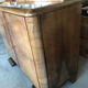 Art deco wooden chest of drawers from the 1940s