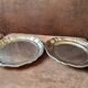 Lot de 2 plats inox  Jean Couzon
