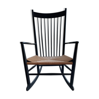 Rocking-chair noir