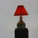 Set of two sixties design studio pottery table lamps for Chris Keramik Hasl