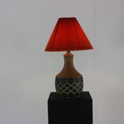 2 pieds de lampes de table en céramique Chris Keramik Haslev, années 1960