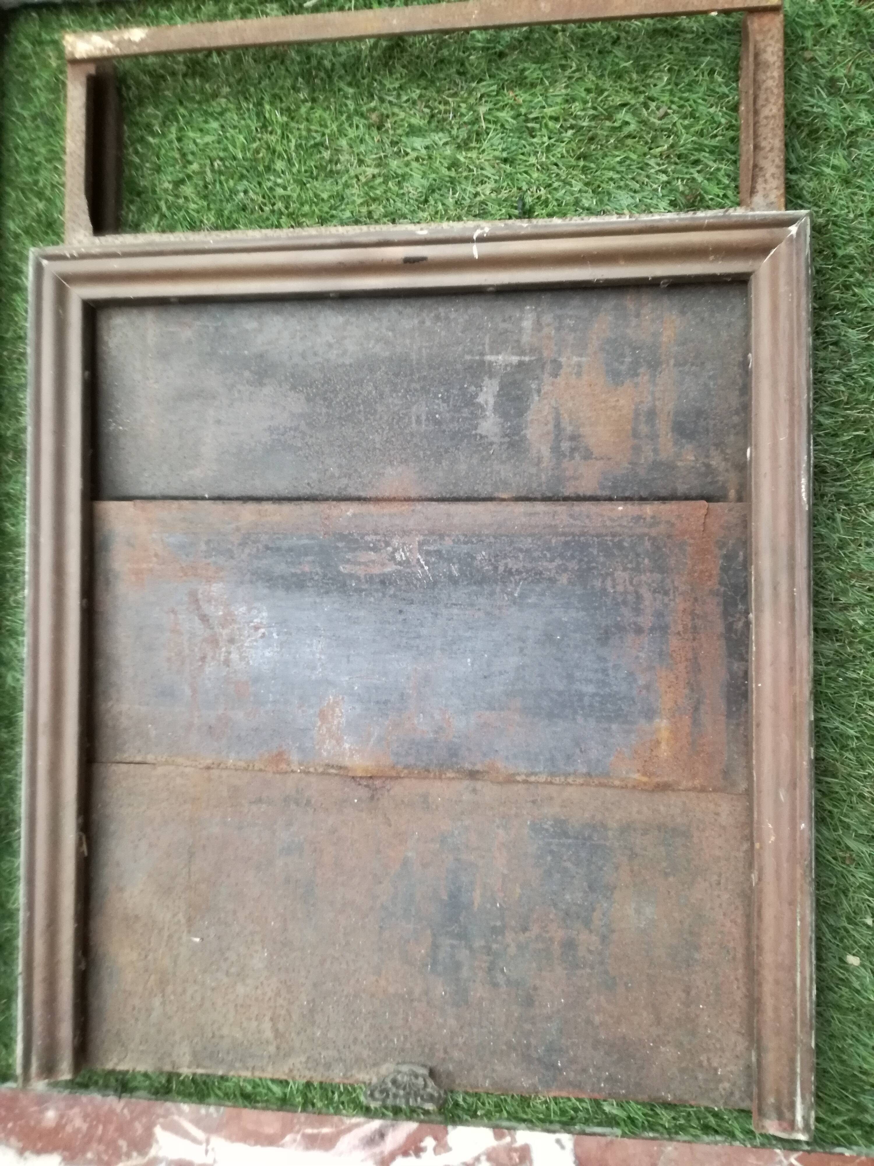 Fireplace in red marble from Languedoc