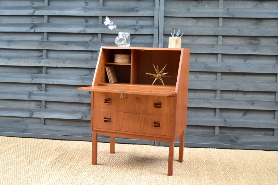 Scandinavian teak writing desk