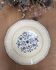 Round plate ironstone Boch Frères