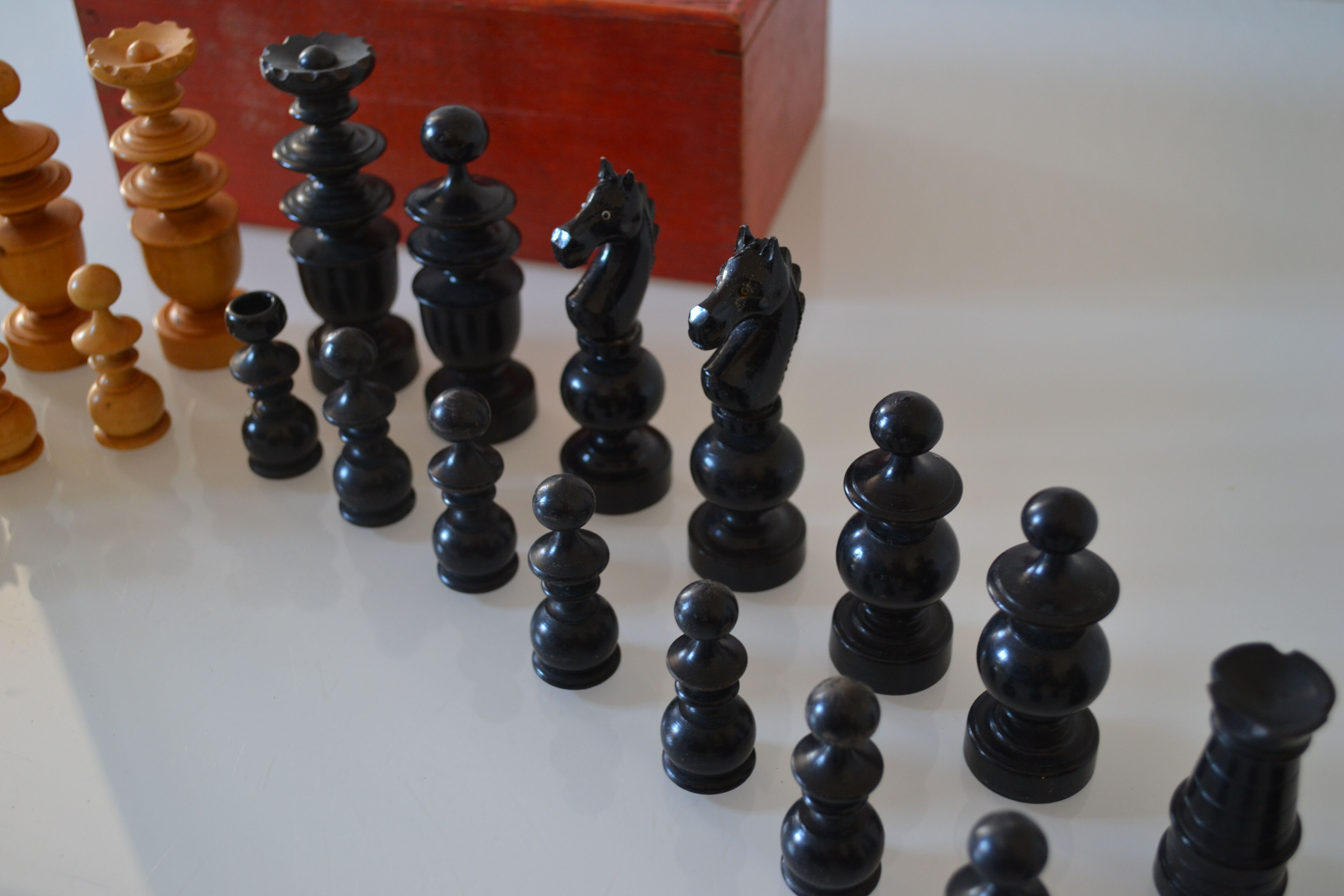 Vintage chess game