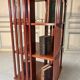 Rotating teak bookshelf from the 60s-70s.